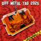 Preview: "GIFF 2025 MetalTag" - 1 individueller, trackbarer MetalTag
